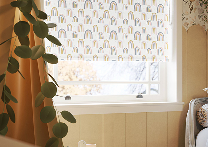 Rainbows, Crayon Box - Twist&Fit Roller Blind - Image 5